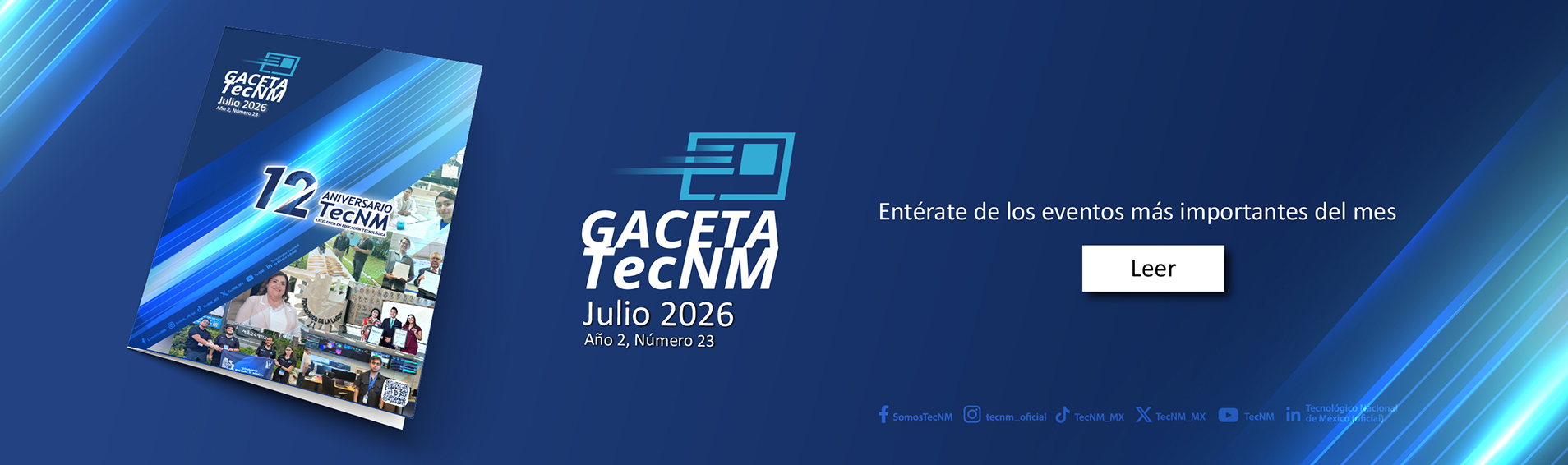 Gaceta TecNM Julio 2026
